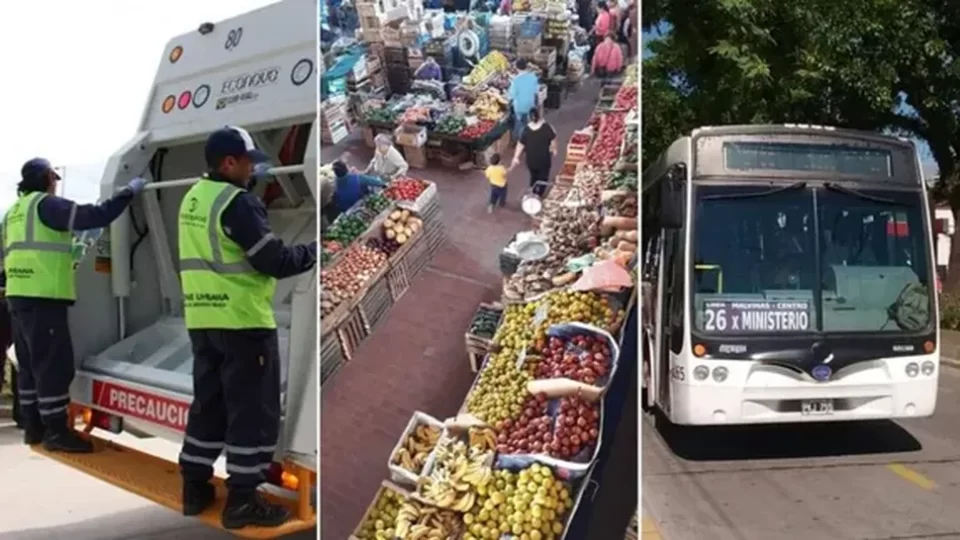 Cómo funcionarán los servicios municipales el feriado en Jujuy