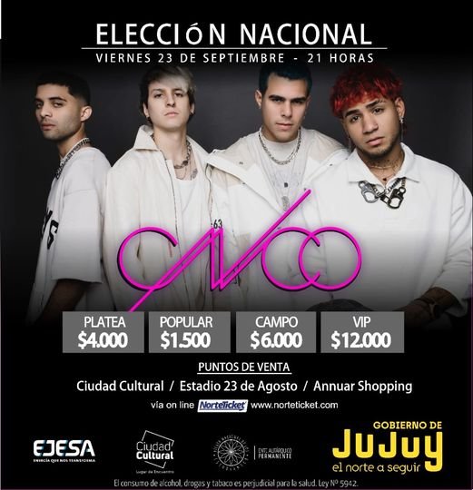 FNE: Información de CNCO en Jujuy