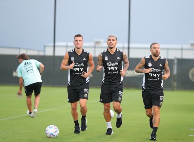 Amistoso entre Argentina y Jamaica.