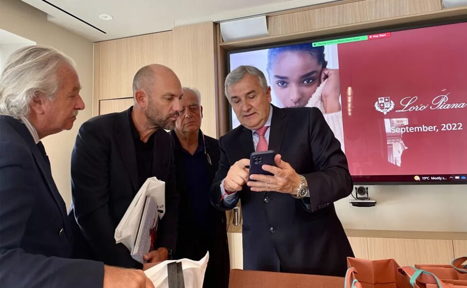 Exportación de fibra de vicuña Jujeña a Italia.