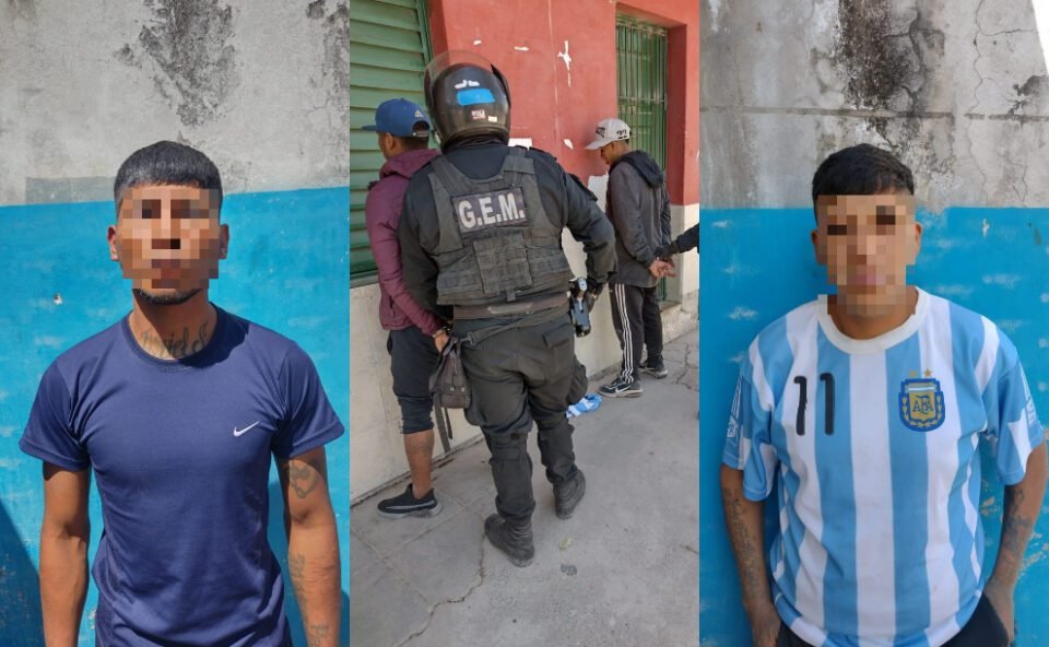 Detiene a 2 personas en intento de robo.