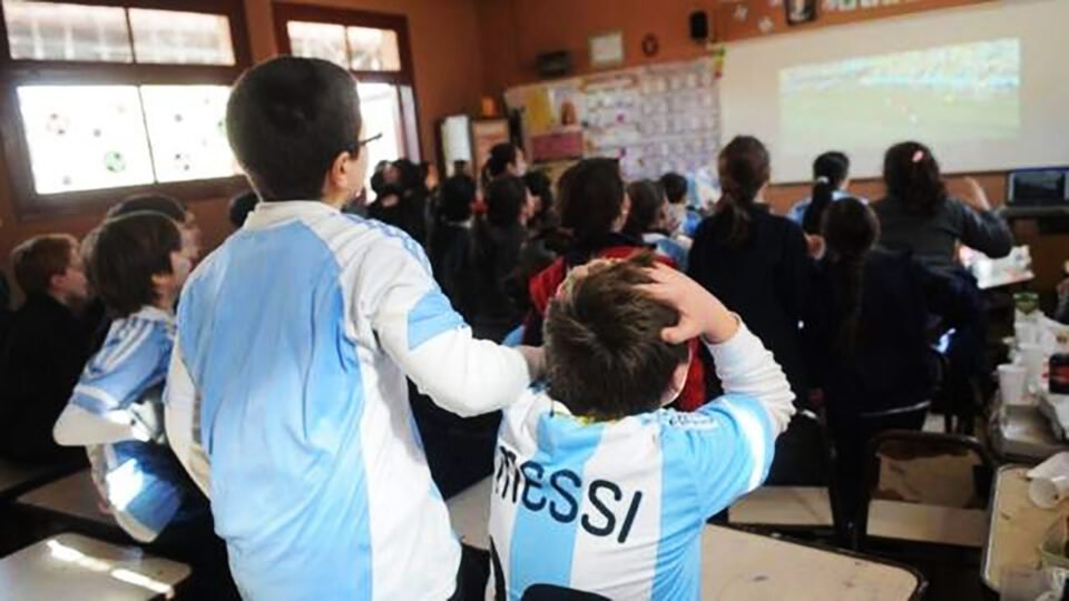 Mundial 2022, en todas las escuela se podrá ver los partidos de la Selección