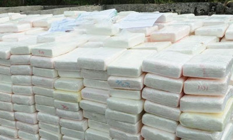 Trasladaba 417 kilos de cocaína y fue detenido