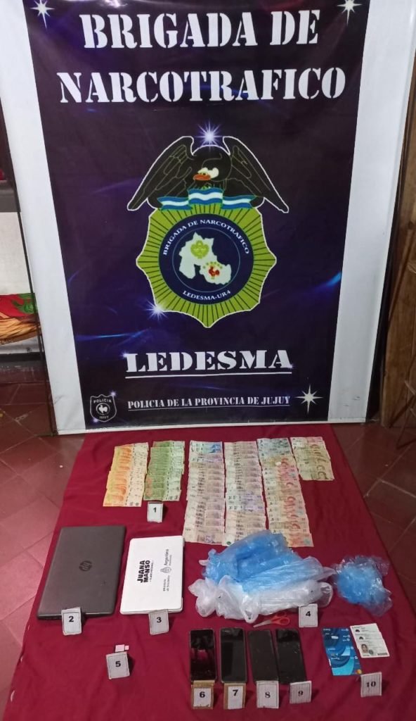 Ledesma: Hubo allanamiento de Narcomenudeo, y hay detenidos.