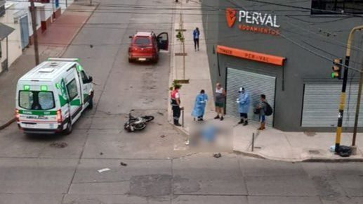 Accidente en el barrio Gorriti, hay un fallecido.