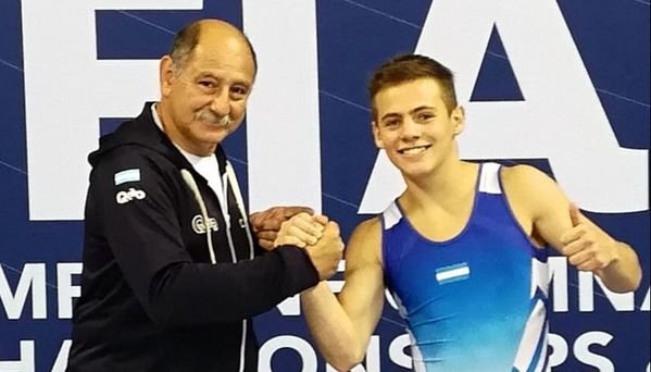 Santiago Ferrari, el gimnasta Jujeño, sueña con participar en los Juegos Olímpicos.