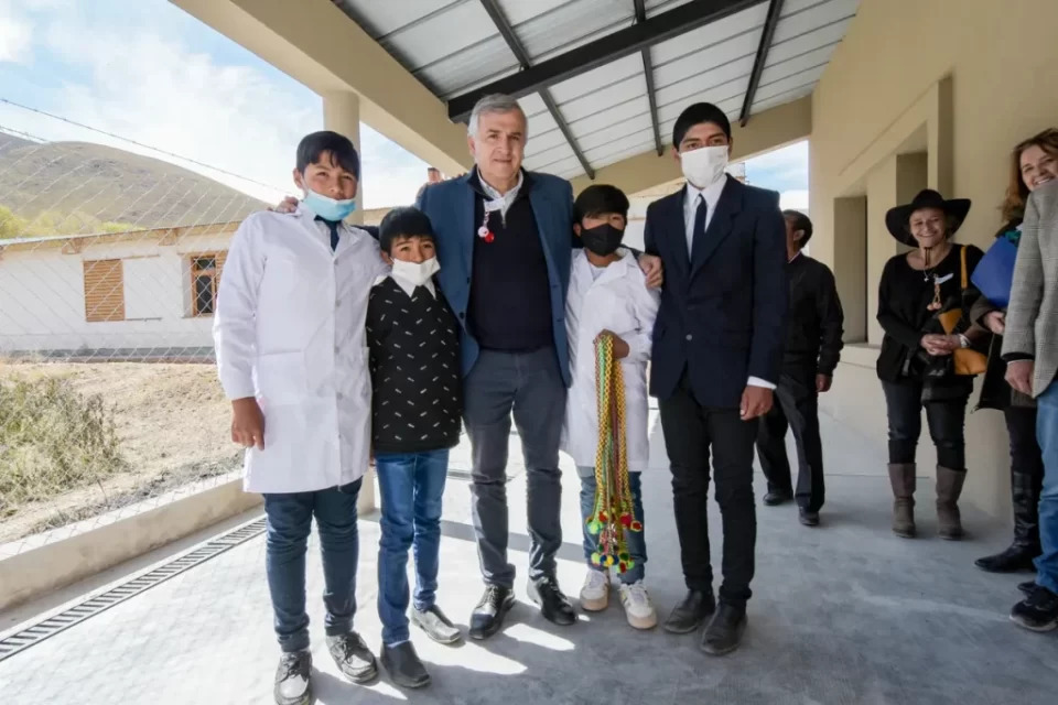 EN VIVO – Gerardo Morales inaugura el Colegio Secundario Rural Nº4