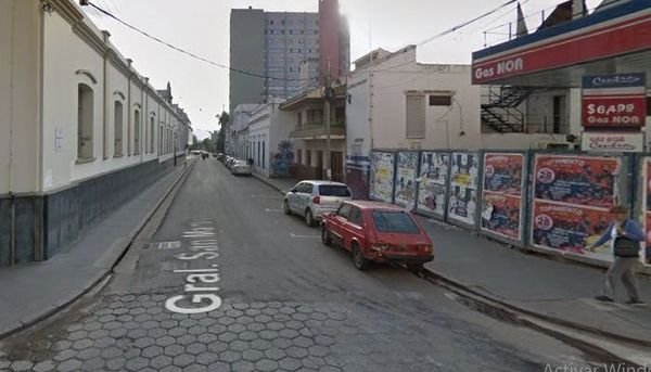 Asaltaron brutalmente a un Comerciante en el Centro Capitalino.