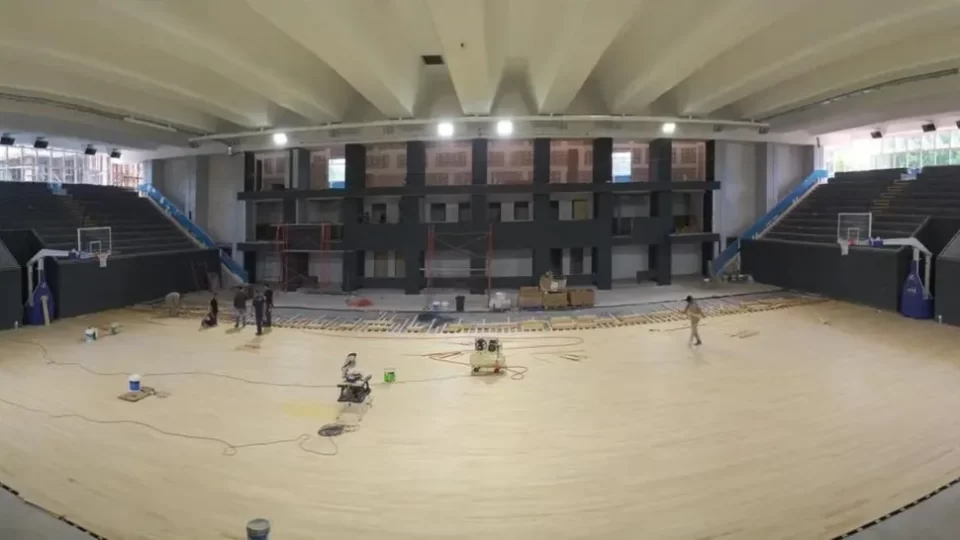 Hoy, la FIBA inspeccionará el Estadio Federación de Básquet.