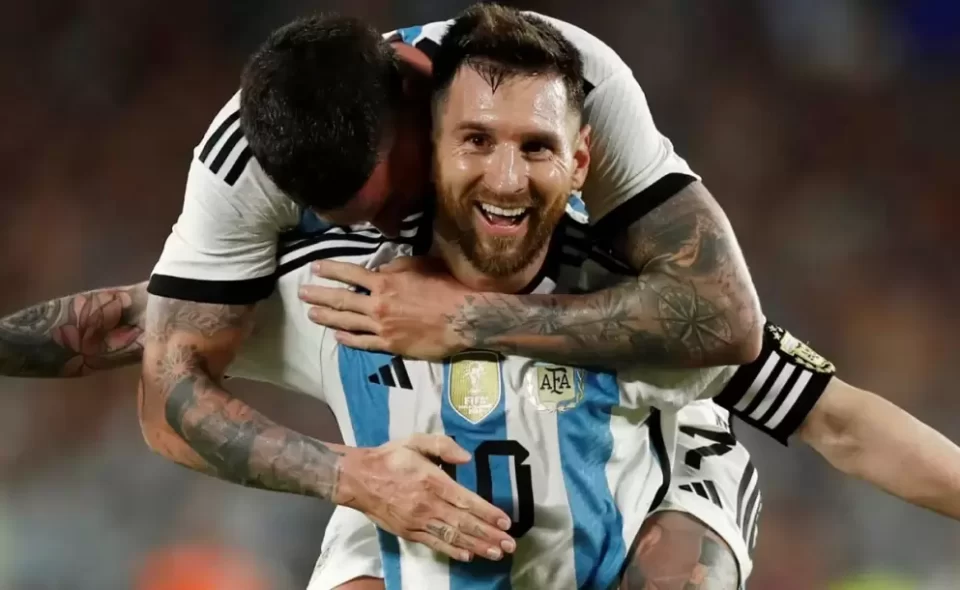 Messi ya realizó más de 100 goles con la Selección Argentina.
