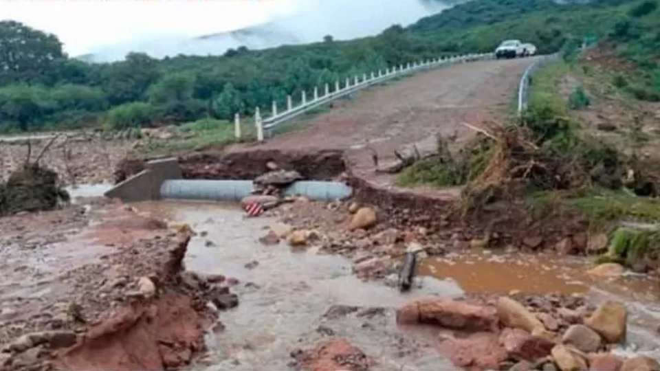 Estado de transitabilidad sobre la Ruta Provincial N°6.