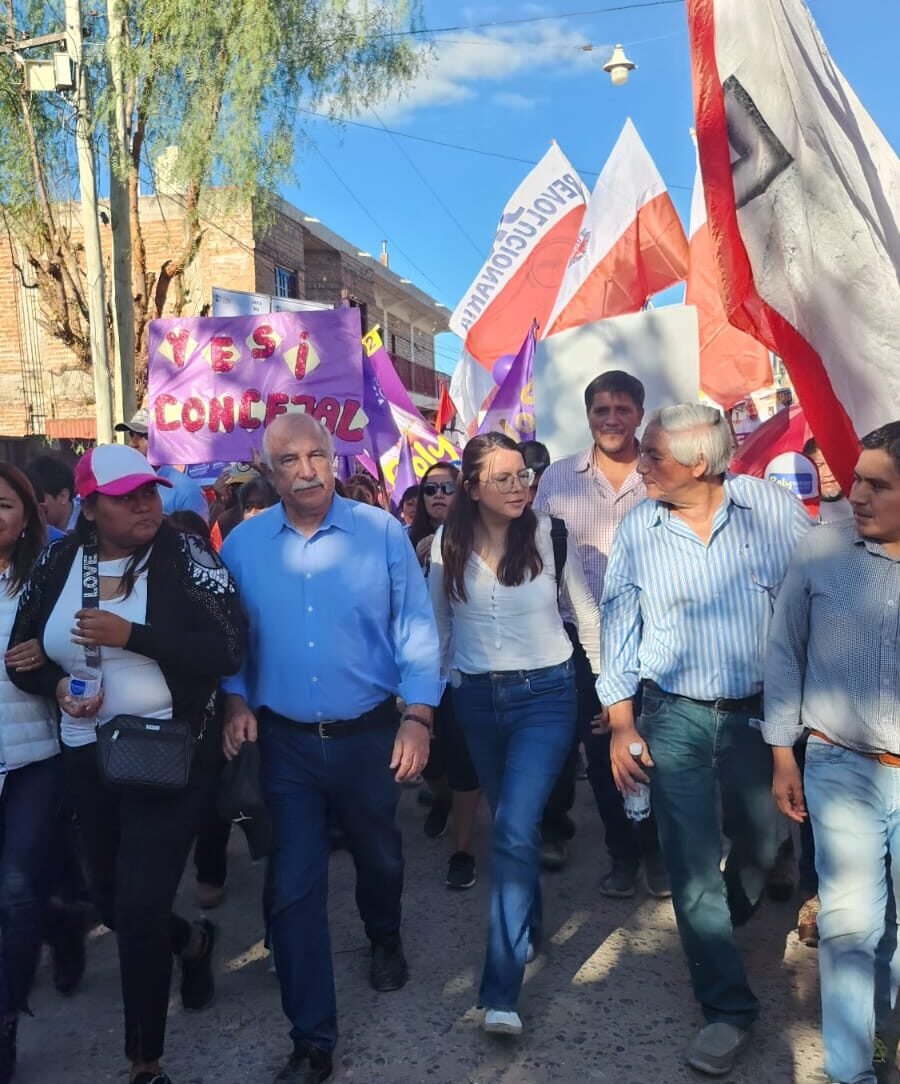 Mario Fiad participó de la caminata de Cambia Jujuy en Perico