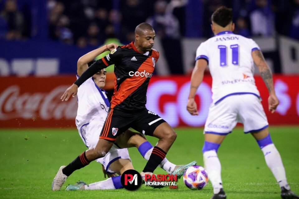 River empató con Vélez por la Liga Profesional de Fútbol