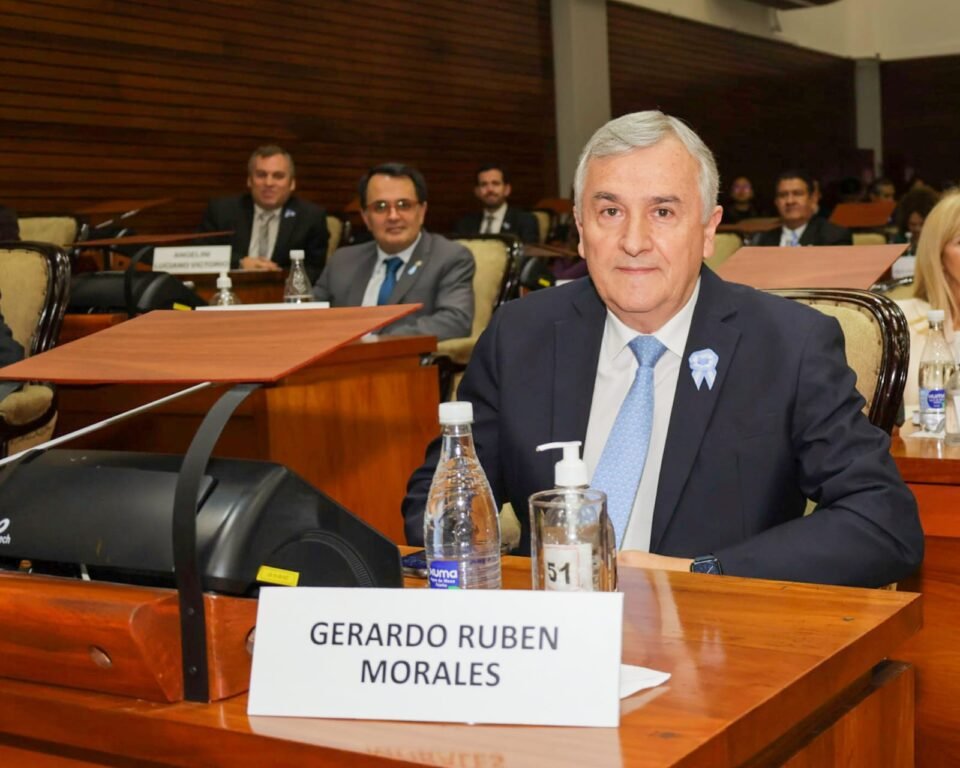Gerardo Morales fue elegido Presidente de la Convención Constituyente