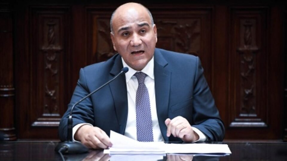 Juan Manzur renunció a su candidatura como Vicegobernador en Tucumán