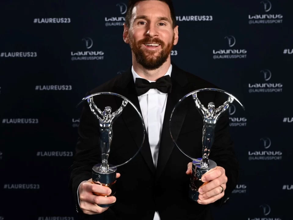 Leo Messi se quedó con el Premio Laureus 23