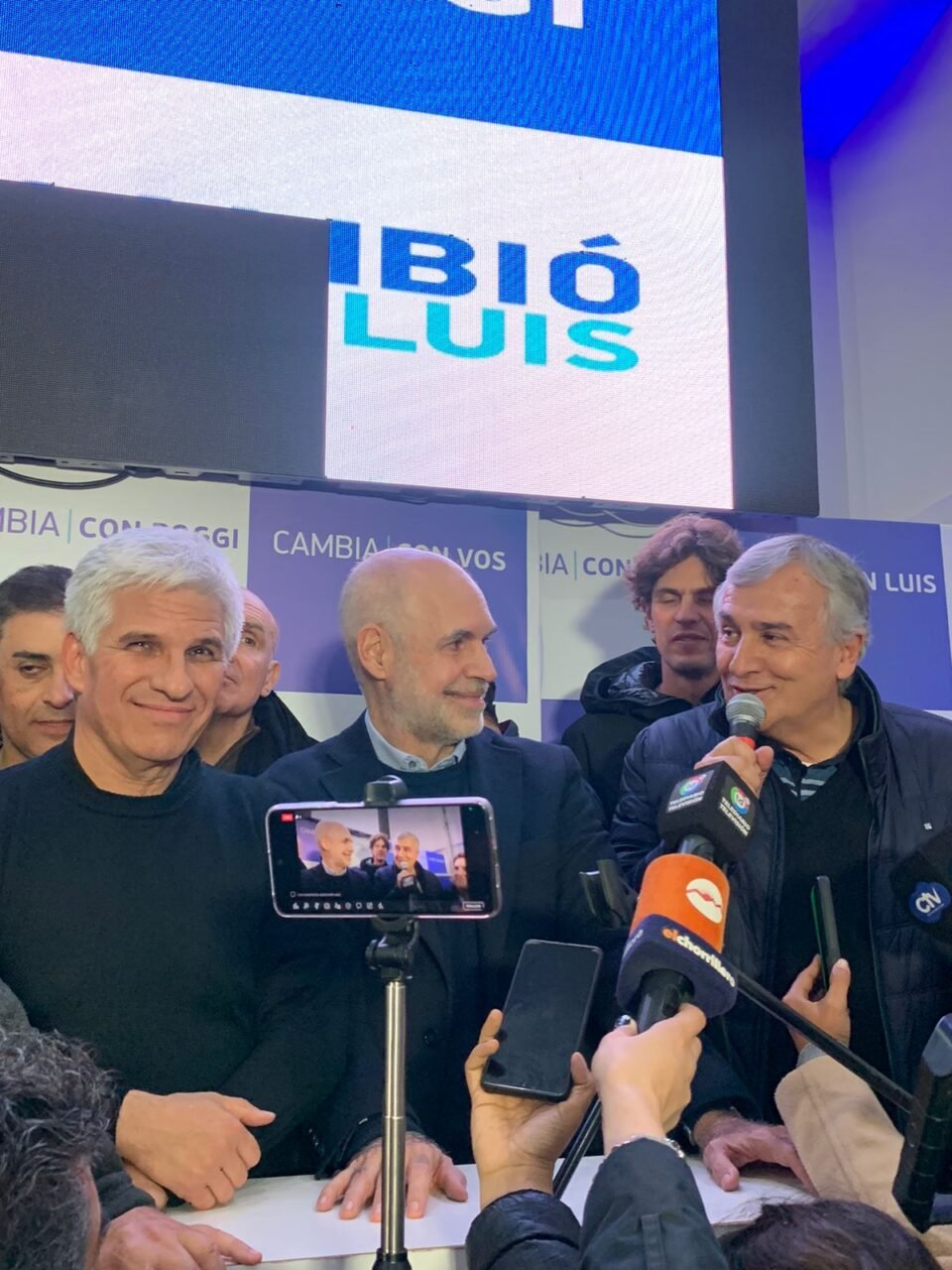 Gerardo Morales acompañó a Luis Poggi en San Luis