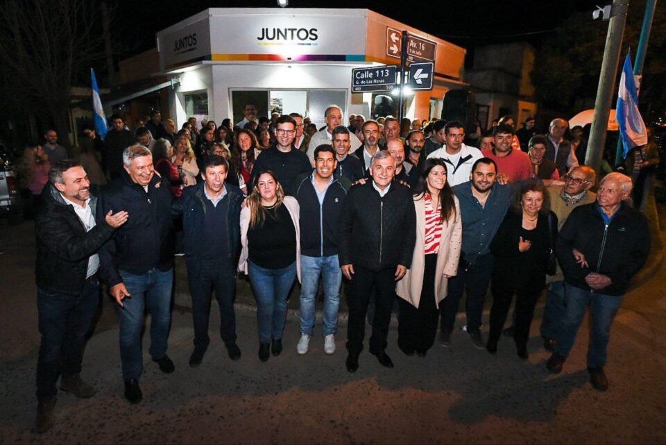 Gerardo Morales habló en el acto de Juntos por el Cambio
