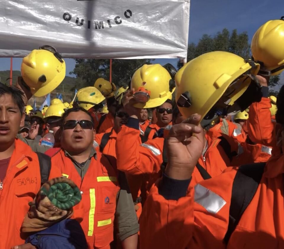 Mineros se unieron a la protesta en Jujuy