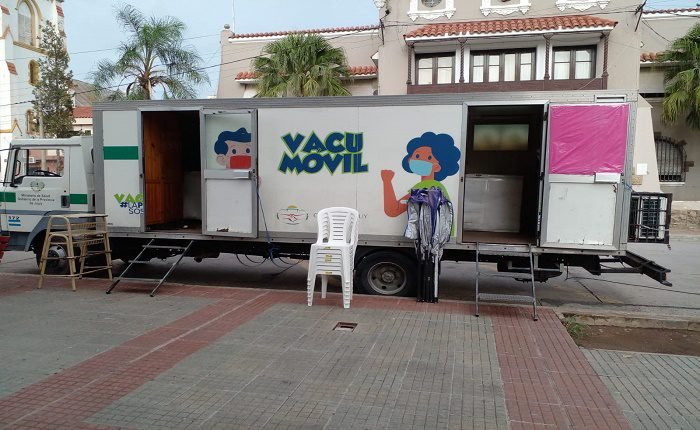 Jujuy: Vacumóvil Sanitario con atención al público