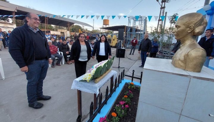 Homenaje a Eva Perón en Palpalá