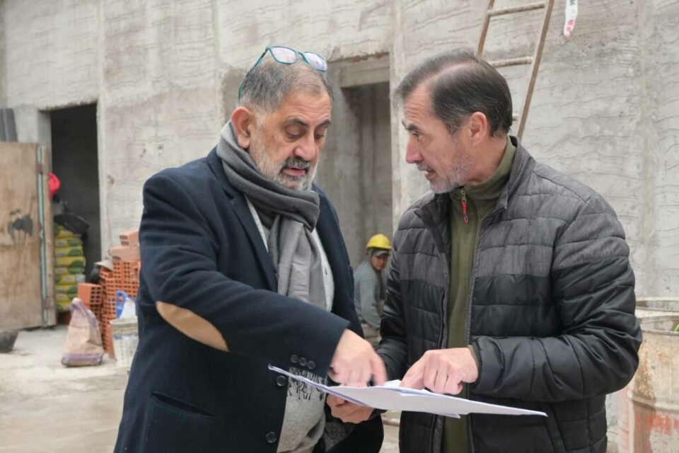 El Intendente supervisó obras en Alto Comedero