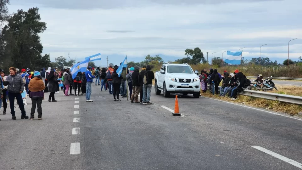 Estado de Cortes de Ruta en Jujuy