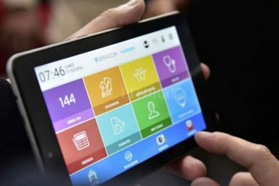 Tablet gratis para Jubilados que cobran menos de 5.000