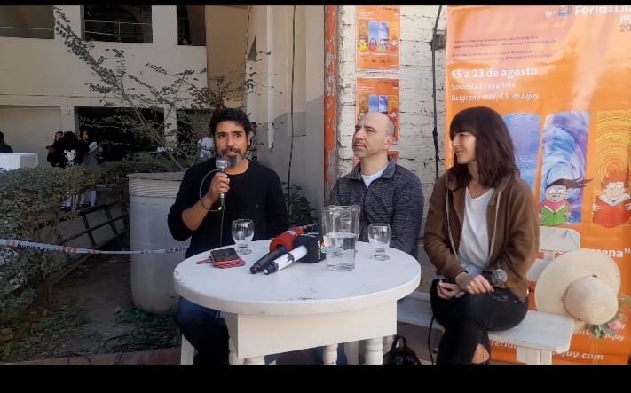 Conferencia de Prensa en la Feria del Libro de Jujuy