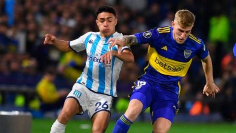 Racing recibe a Boca por la Copa Libertadores
