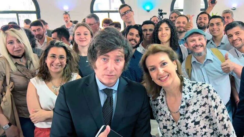 Javier Milei en contra del reclamo por las Islas Malvinas