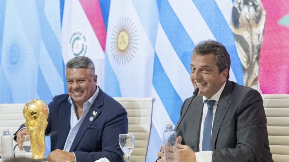 Sergio Massa recibió al Presidente de la AFA