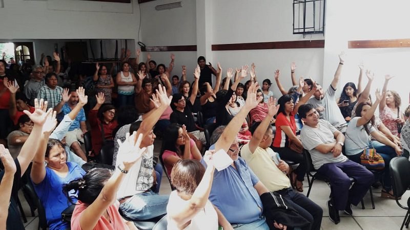 Jujuy: Docentes reclaman 5.000 de salario inicial