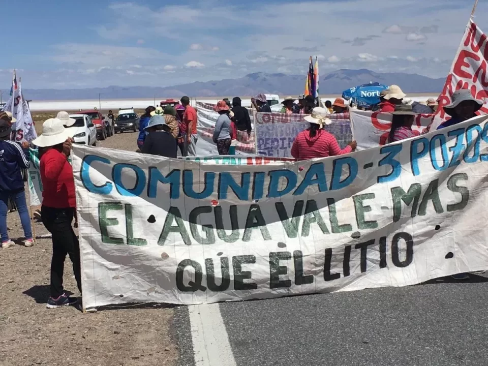Comunidades Jujeñas advierten sobre el saqueo del agua