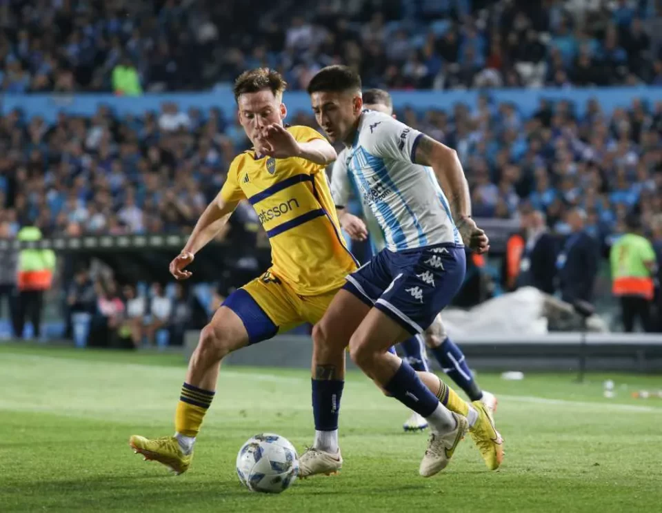 Racing le ganó 2 a 1 a Boca