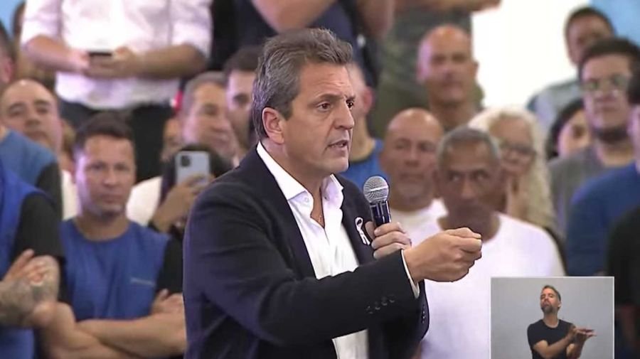 Massa pidió construir la “Argentina del Trabajo”