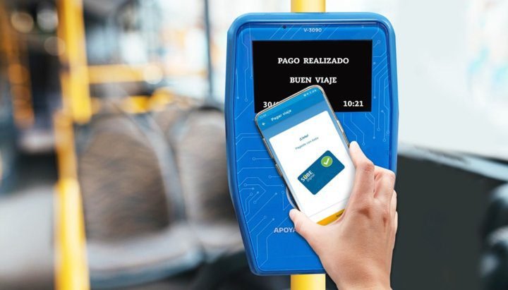 La app SUBE te permite pagar el pasaje con el celular