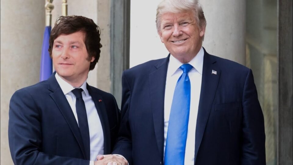 Donald Trump expresó su apoyo a Milei