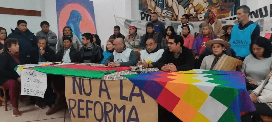 La multisectorial moviliza en Jujuy