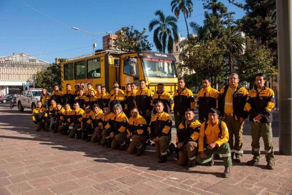 Jujuy cuenta con nuevos brigadistas para combatir los incendios