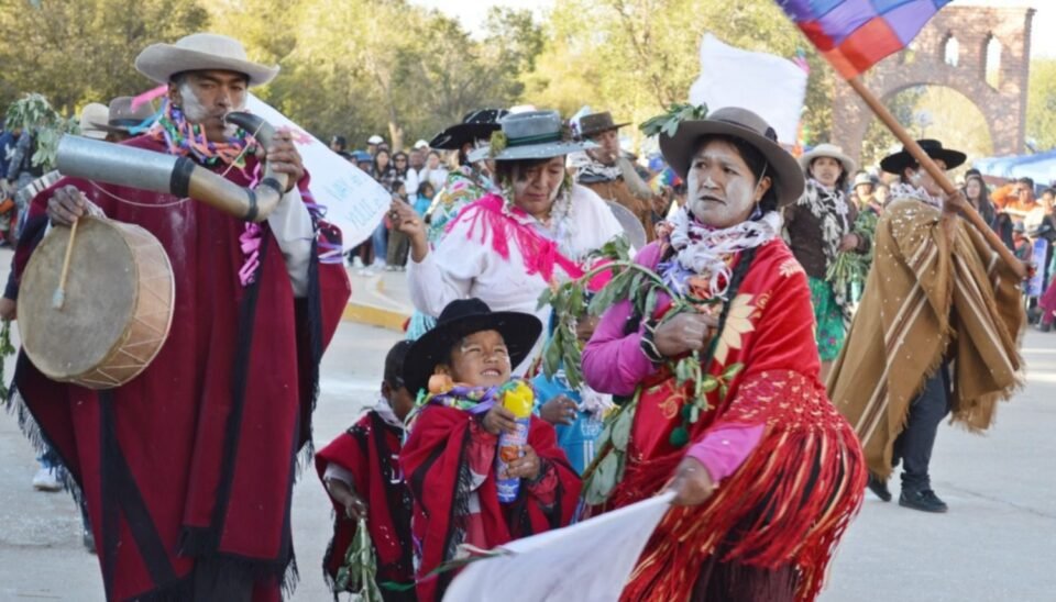 ”Topamiento de comparsas” en La Quiaca