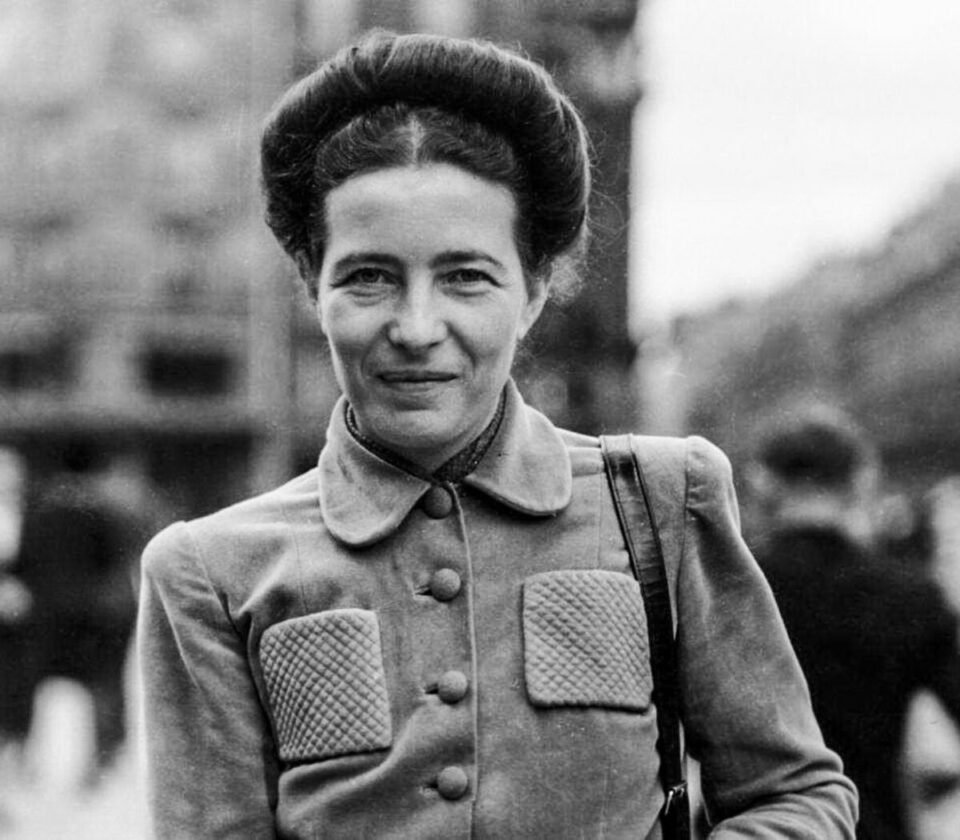 Un día como hoy nace Simone de Beauvoir