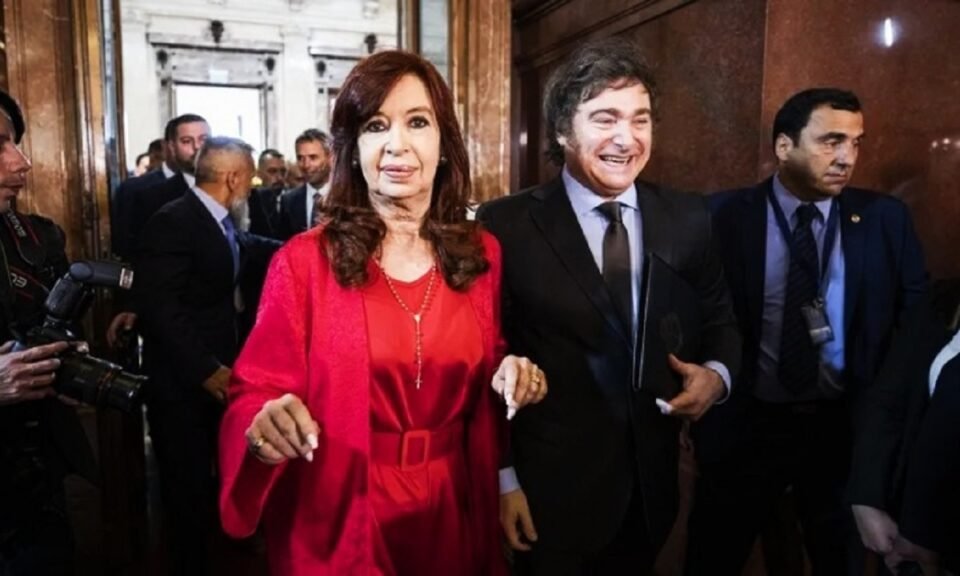 Cristina Kirchner criticó el Gobierno de Milei