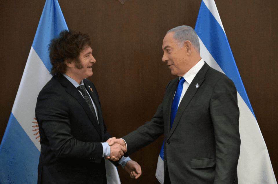 Milei se reunió con Netanyahu en Israel