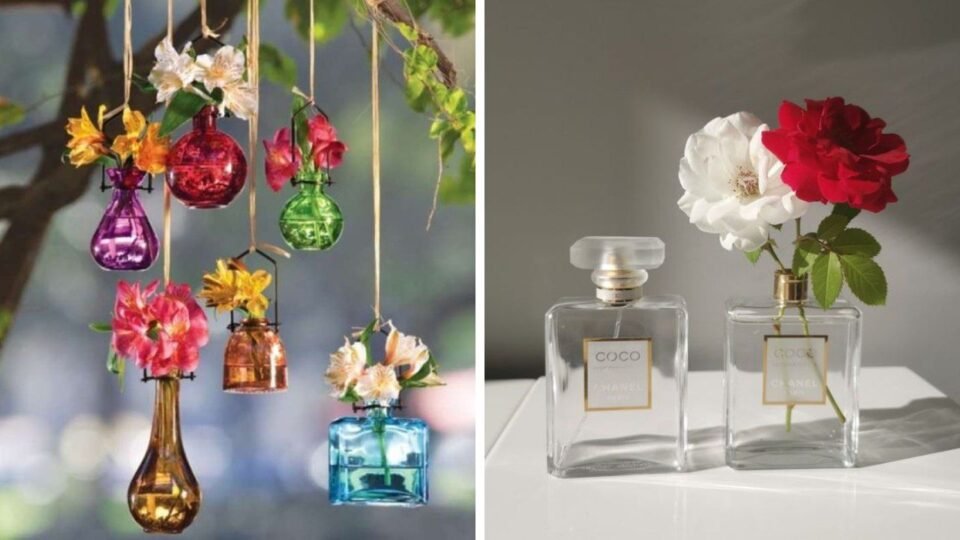 Cómo reutilizar los frascos de perfume