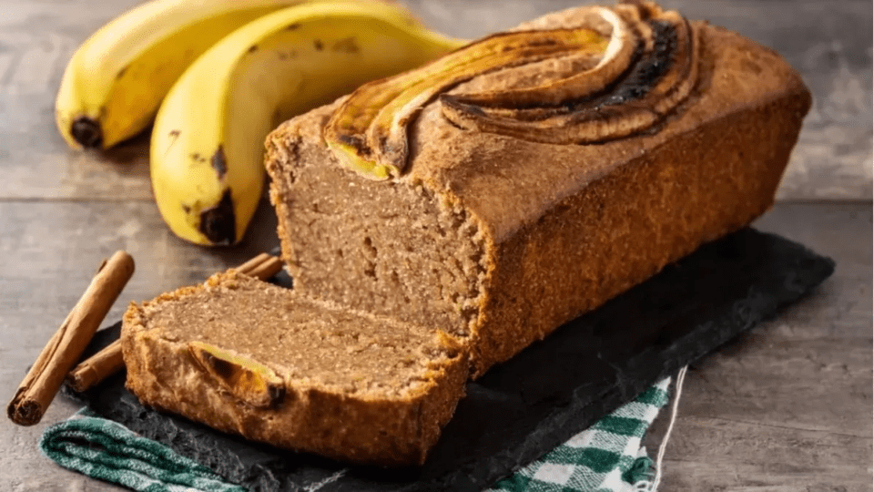 Descubrí este budín de banana sin gluten 
