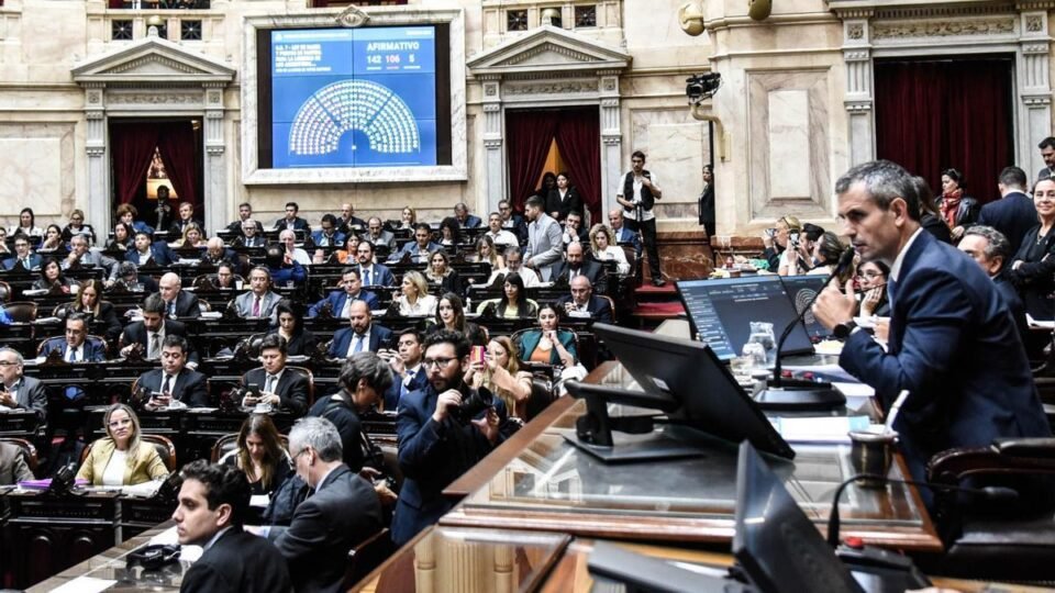 La Ley Bases se aprobó en Diputados