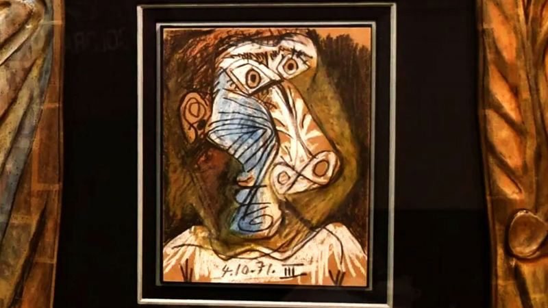 Hallaron una pintura perdida de Pablo Picasso