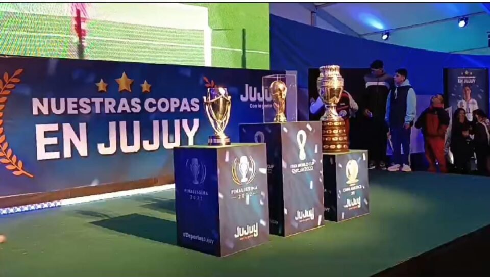 La Copa del mundo visitó Jujuy y continúa su recorrido 