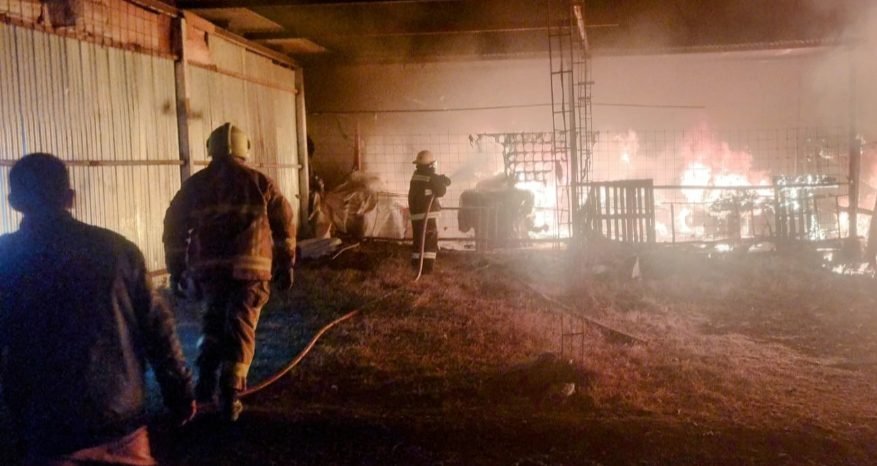 Incendio en la Feria Alto Comedero
